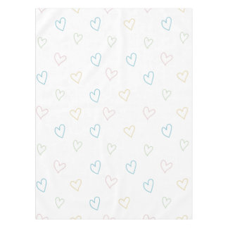 Toalha De Mesa Lovely hearts pattern - Shower Curtain - Large
