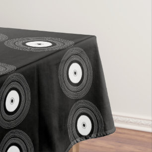 Toalha De Mesa Lp vinil a preto