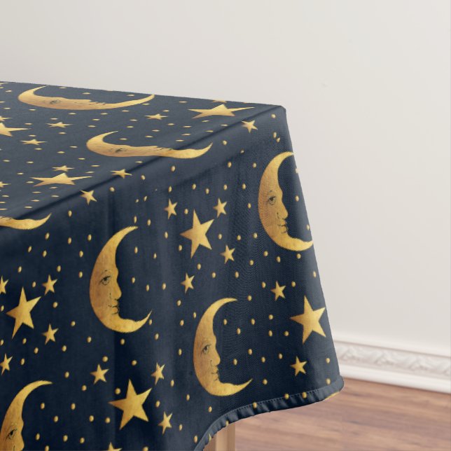 Toalha De Mesa Lua e Estrelas (Posição Original)