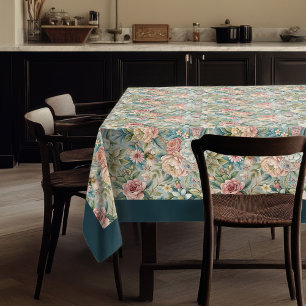 Toalha De Mesa Luxuoso século XVIII inspirou Florais Delicados