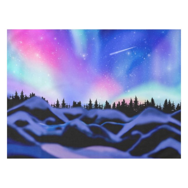 Toalha De Mesa Luzes de sonho (Frente (Horizontal))