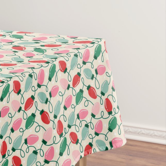 Toalha De Mesa Luzes Retro Glow (Posição Original)