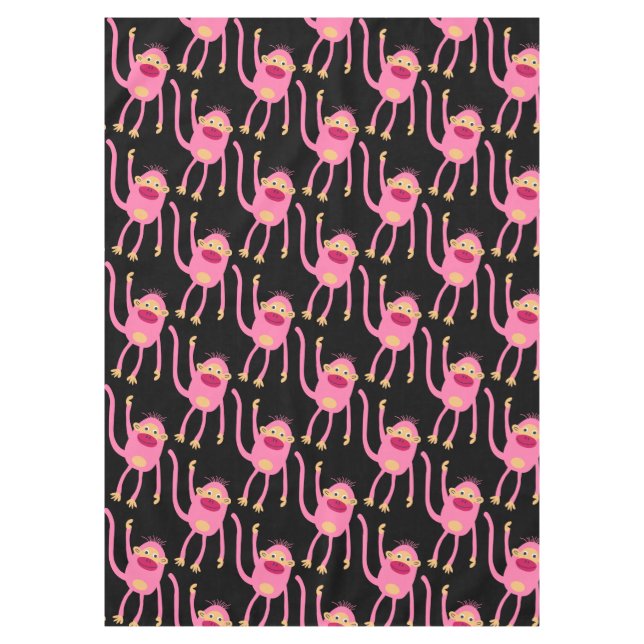 Toalha De Mesa Macaco Pequeno e Bonito (Frente)