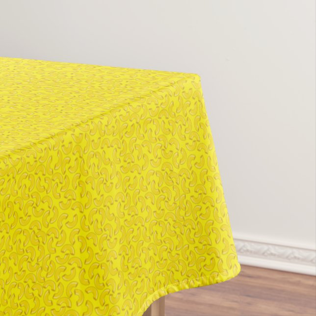 Toalha De Mesa Macaroni, primeiro aniversario do Mac e Queijo (Posição Original)