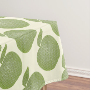 Toalha De Mesa Maçãs Verdes Pontilhadas