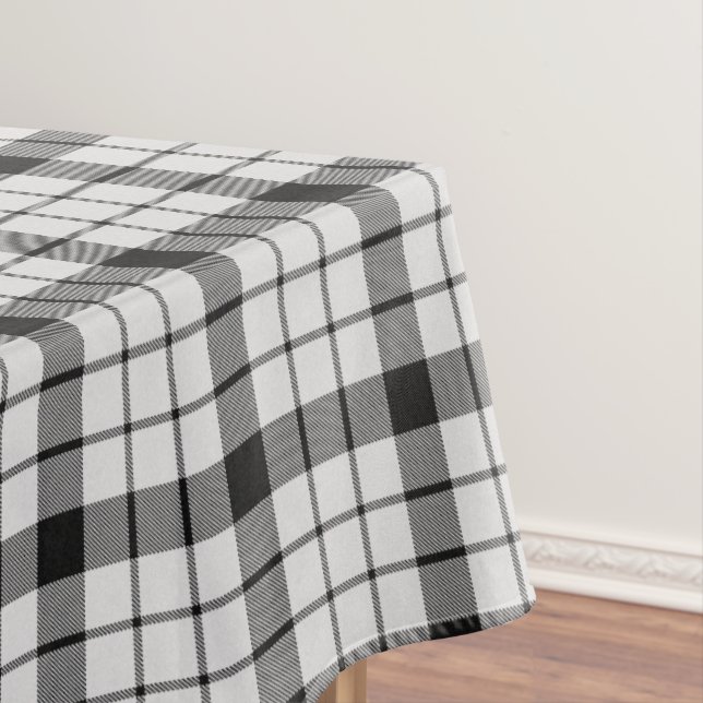 Toalha De Mesa MacFarlane Xadrez Tartan - Padrão Escocês de Clã (Posição Original)