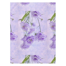 Toalha De Mesa Macro Flores de Campanela Roxas