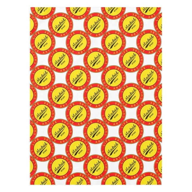 Toalha De Mesa Madrid (Frente)