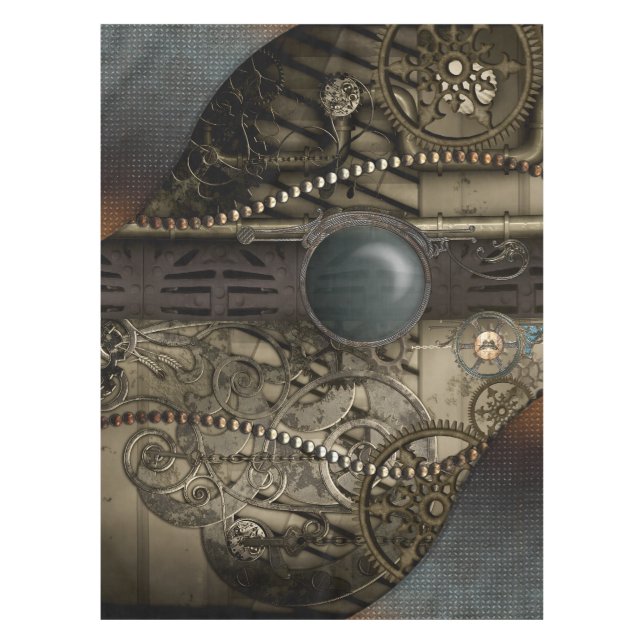 Toalha De Mesa Magnífico design steampunk elegante (Frente)