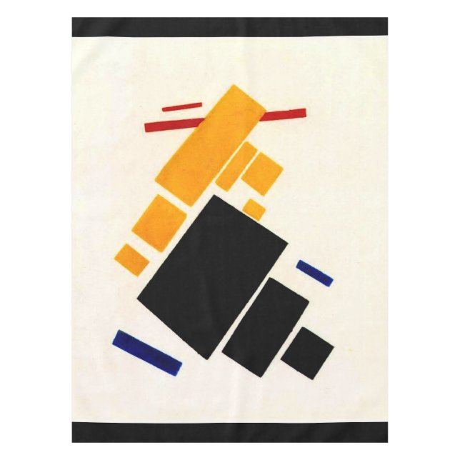 Toalha De Mesa Malevich - Composição do Suprematismo, Avião (Frente)