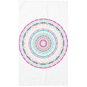 Toalha De Mesa mandala colorida