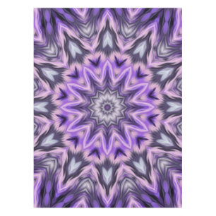 Toalha De Mesa Mandala do roxo do Lilac