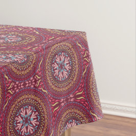 Toalha De Mesa Mandala Magenta