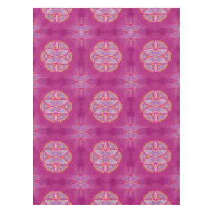 Toalha De Mesa Mandalas em padrões de repetição Rosa Mistos