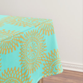 Toalha De Mesa Mantel Mandala doré