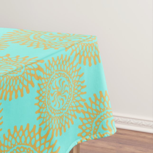 Toalha De Mesa Mantel Mandala doré (Posição Original)