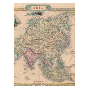 Toalha De Mesa Mapa antigo antigo inspirado (11)