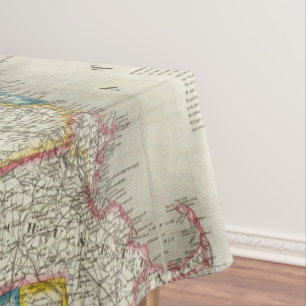 Toalha De Mesa Mapa das províncias de Canadá