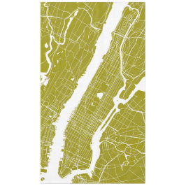 Toalha De Mesa Mapa moderno de New York