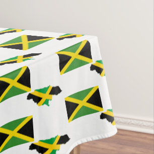 Toalha De Mesa MAPA na moda JAMAICAN bandeira da Jamaica