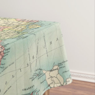 Toalha De Mesa Mapa político das ilhas britânicas