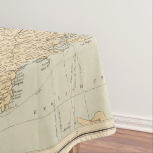 Toalha De Mesa Mapa Railway, ilhas britânicas