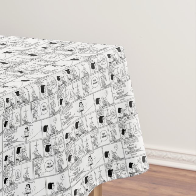 Toalha De Mesa Marcie & Peppermint Patty Na Sala De Aula (Posição Original)