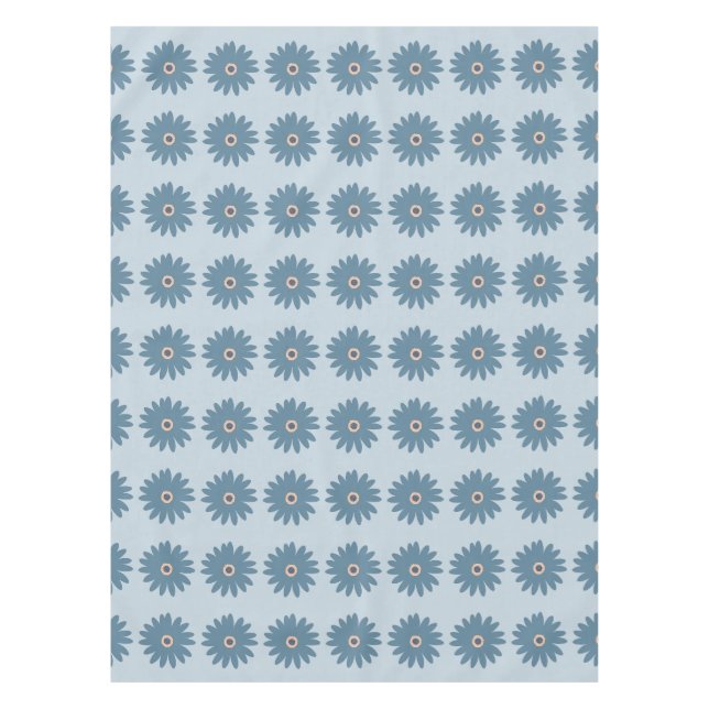 Toalha De Mesa Margarida Azul (Frente)