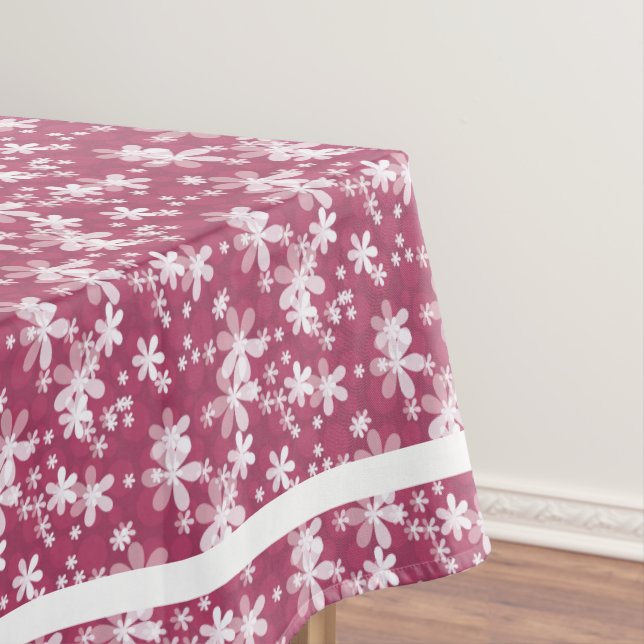 Toalha De Mesa Margaridas brancas (Posição Original)