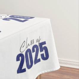 Toalha De Mesa Marinho Blue Glitter Classe de 2025