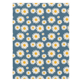 Toalha De Mesa Marinho Daisy Floral Bohemian Padrão Botânico