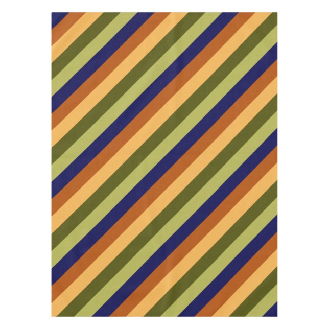 Toalha De Mesa Marinho De Fava De Oliva, Em Forma De Lata Pequena (Frente)