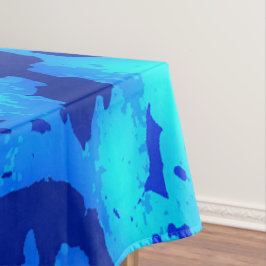 Toalha De Mesa Marinho Profundo Personaliza Água Fresca Do Oceano