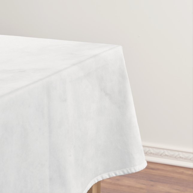Toalha De Mesa Mármore Branco (Posição Original)