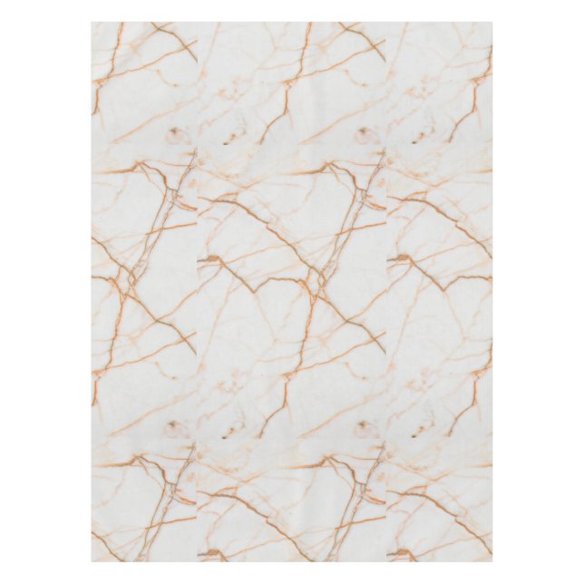 Toalha De Mesa Mármore Dourado Elegante (Frente)