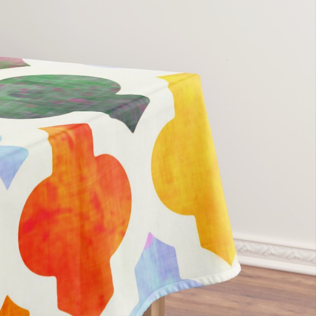 Toalha De Mesa Marrakesh Marroquino Amarelo #homedecor #Marroquin (Posição Original)