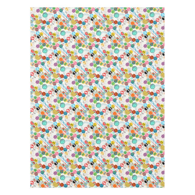 Toalha De Mesa Matemática (branca) (Frente)