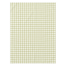 Toalha De Mesa Meadow Gingham - xadrez verde de sábio.