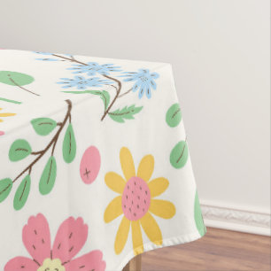 Toalha De Mesa Meadow Wildflower Pattern