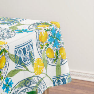 Toalha De Mesa Mediterrâneo,estilo tucano,azeitonas,padrão       