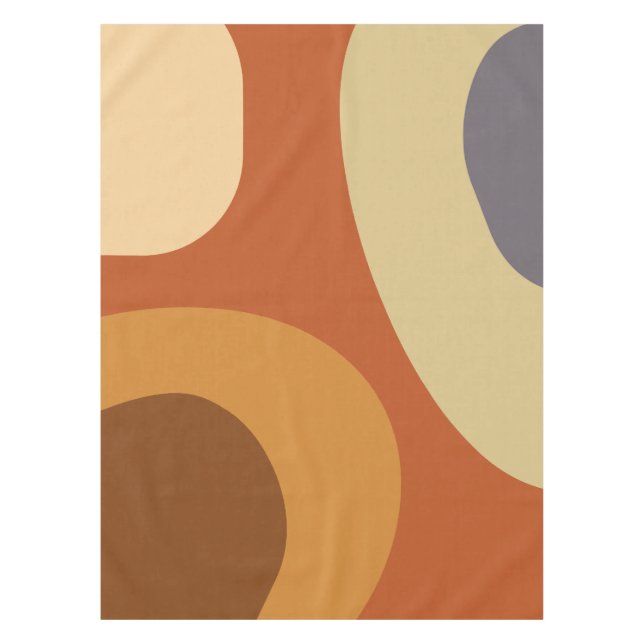 Toalha De Mesa Meio século em Formas Grandes (Frente)