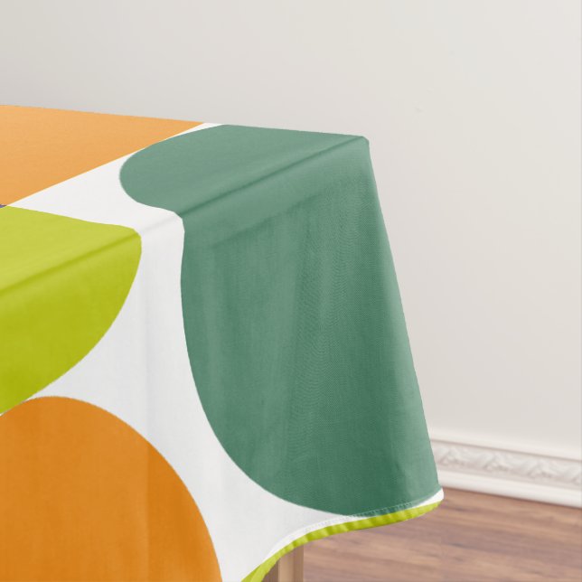 Toalha De Mesa Meio século Geométrico Moderno, Padrão (Posição Original)