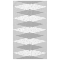 Meio século Moderno Cinza Argyle Tablecloth