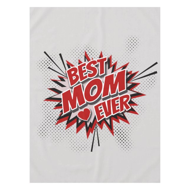 Toalha De Mesa Melhor Mãe Nunca (Frente)