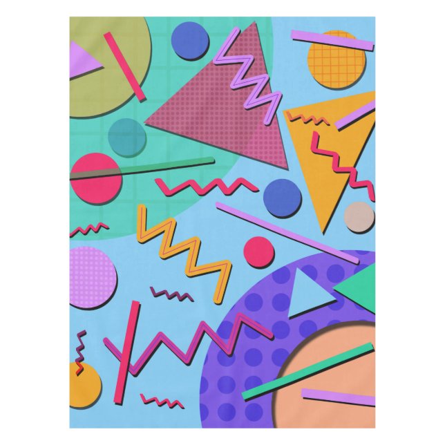 Toalha De Mesa Memphis No. 10 (Frente)