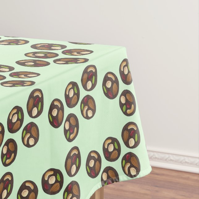 Toalha De Mesa Mendentes de amêndoa de chocolate Chocolfataking C (Posição Original)