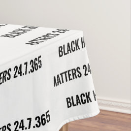 Toalha De Mesa MÊS DE HISTÓRIA NEGRA Personalizada