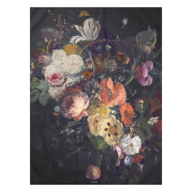 Toalha De Mesa Mesa De Algodão Em Vida Estável Neerlandesa (Frente)