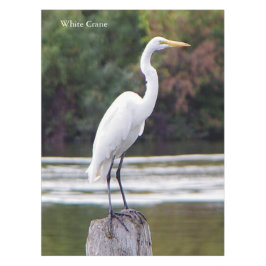 Toalha De Mesa Mesa de guindaste branco