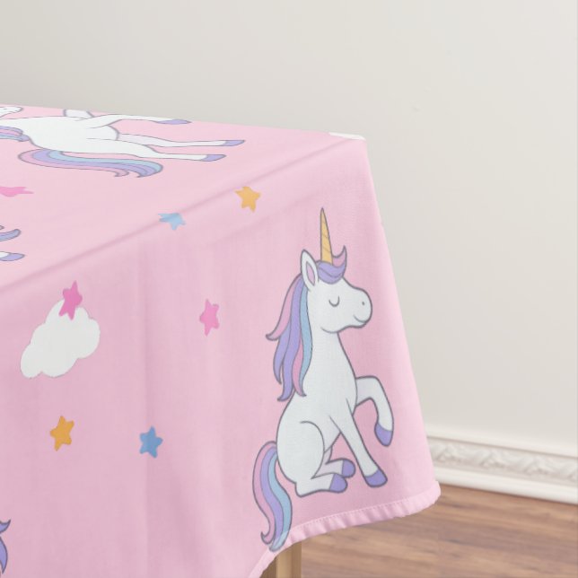 Toalha De Mesa Mesa Unicorn (Posição Original)